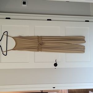 Mapale' jumpsuit L,tan